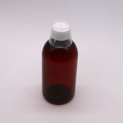 몸소 소재 PET 300ml PET 빈 기침 시럽 병