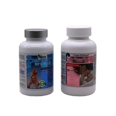 플라스틱 나사 모자 400ml/cc PET/PET 세리얼 의약품 등급 플라스틱 병 약품 보관용