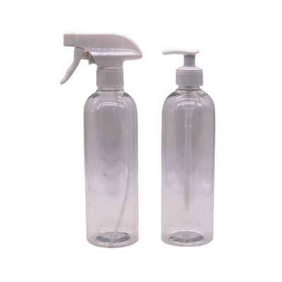 주문형 컬러 500ml/600ml HDPE 플라스틱 펌프/스프레이러 로션 병