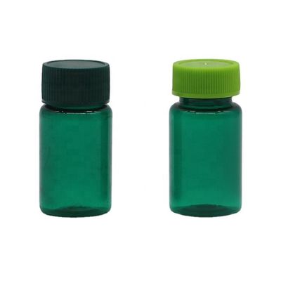 20ML/CC PET 투명 플라스틱 액체 용 용 용구