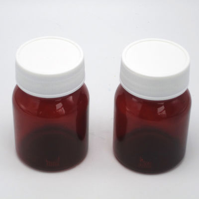 여행 약품 포장 용기 50ml 빈 휴대용 플라스틱 약병 병