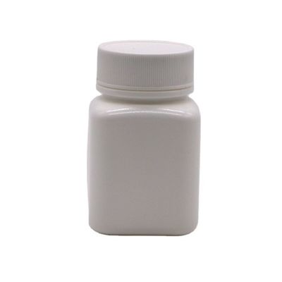 맞춤형 색상 60ml HDPE 평면 플라스틱 병 태블릿