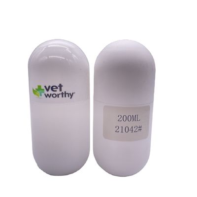 120ml/130ml/180ml/200ml/250ml HDPE 플라스틱 캡슐 모양의 병 비타민 보충제 알약