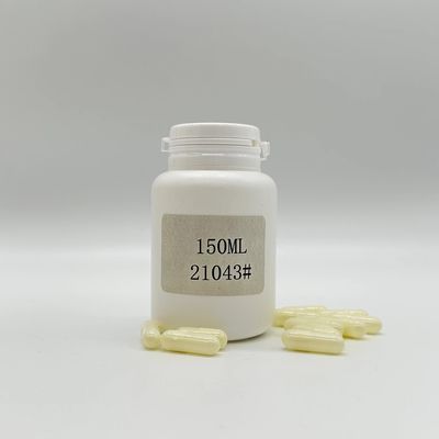 150ml 용량 용량의 플라스틱 의약품 캡슐 보충제 병