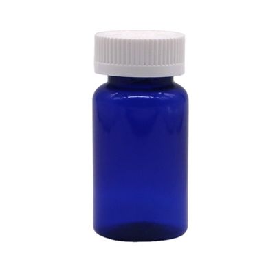 75ml 원형 PET 플라스틱 병, 스크루 캡 및 사용자 지정 레이블 인쇄 서비스