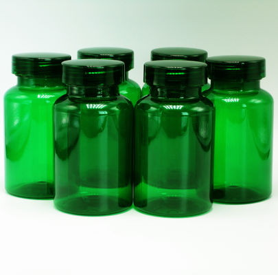 산업용 의약품 PET 병 맞춤형 색상 150mL / 5oz Emboss CRC 알루미늄 캡