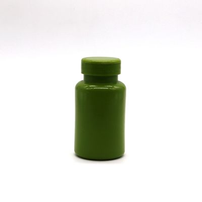 플라스틱 HDPE 병 150ml 5oz 넓은 입 빈 캡슐 컨테이너 플립 캡