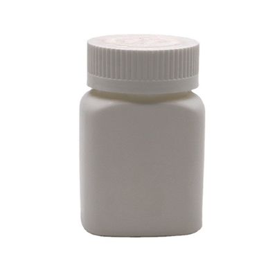 85ml HDPE 정사각형 모양의 플라스틱 병 병 약용