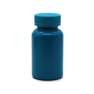 색상 조정 가능 150ML HDPE 플라스틱 캡슐 약 병 열 밀폐 및 캡