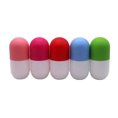 식단 영양 보충제를 위한 HDPE 캡슐 모양의 플라스틱 병 120ml/130ml/180ml