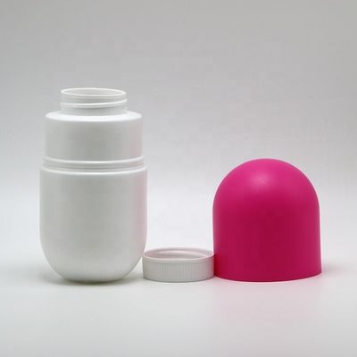 식단 영양 보충제를 위한 HDPE 캡슐 모양의 플라스틱 병 120ml/130ml/180ml