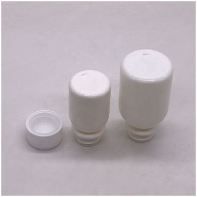 HDPE 플라스틱 타입 60mL/2oz 흰색 불투명 밀폐 된 항 자외선 액체 의약품 용기