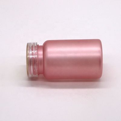 100cc PET Frosted Plastic 약약 병 어린이 안전 캡 사용자 정의 색상