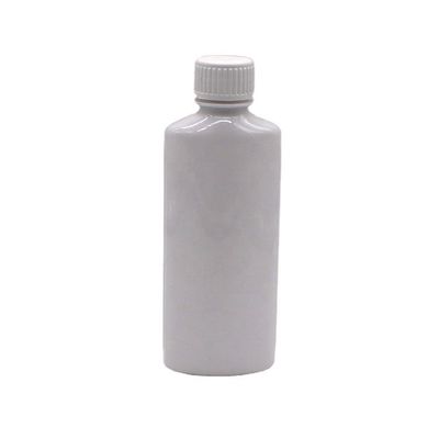 맞춤형 인쇄 PET 구강 세척 병 200mL 흰색 캡과 인쇄 된 캡