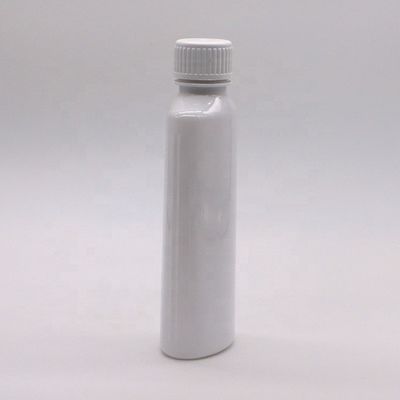 맞춤형 인쇄 PET 구강 세척 병 200mL 흰색 캡과 인쇄 된 캡