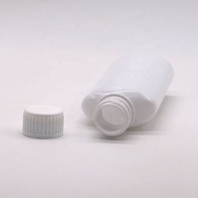 맞춤형 인쇄 PET 구강 세척 병 200mL 흰색 캡과 인쇄 된 캡