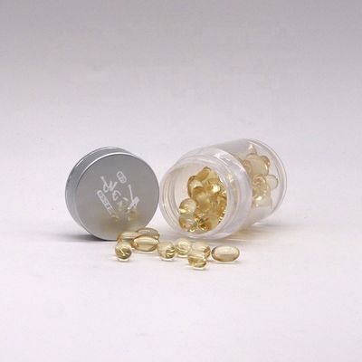 약국 의약품 태블릿 용기 30mL 이중층 PS 플라스틱 병 알루미늄 뚜?? 과 함께