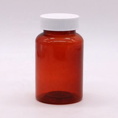 스크루 CAP 투명한 실린더 모양 보충제 의약품 용기 200mL PET 병