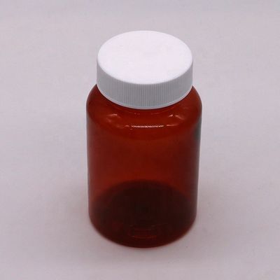 스크루 CAP 투명한 실린더 모양 보충제 의약품 용기 200mL PET 병