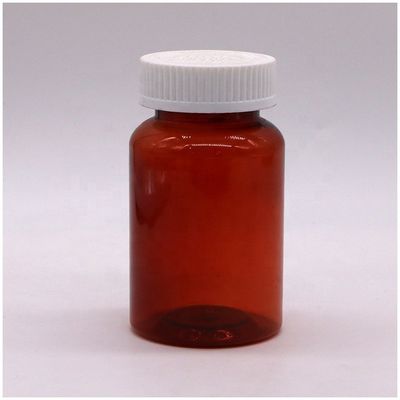 스크루 CAP 투명한 실린더 모양 보충제 의약품 용기 200mL PET 병