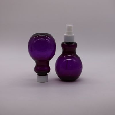 화장품 포장 솔루션용 225ml PET 맞춤형 컬러 페어 모양 스프레이 병