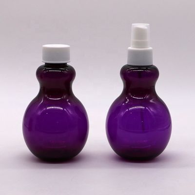 화장품 포장 솔루션용 225ml PET 맞춤형 컬러 페어 모양 스프레이 병