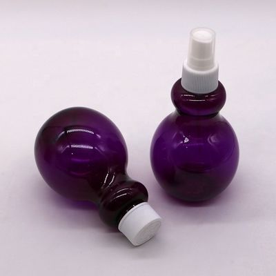 화장품 포장 솔루션용 225ml PET 맞춤형 컬러 페어 모양 스프레이 병