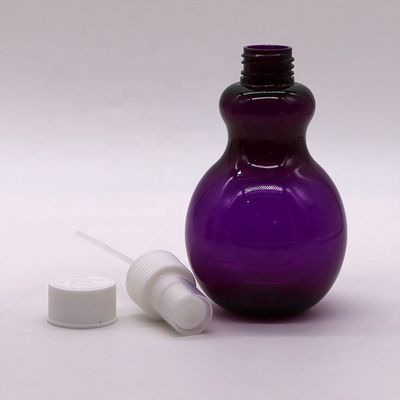 화장품 포장 솔루션용 225ml PET 맞춤형 컬러 페어 모양 스프레이 병