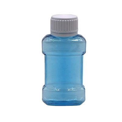 75mL PET 액체 플라스틱 구강 세척 병 구강 세척 액체 맞춤 색상