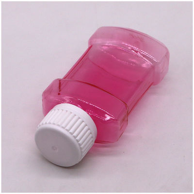 75mL PET 액체 플라스틱 구강 세척 병 구강 세척 액체 맞춤 색상