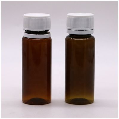 몸소 소재 PET 50ml 플라스틱 액체 병 의약품 포장 및 구강 액체