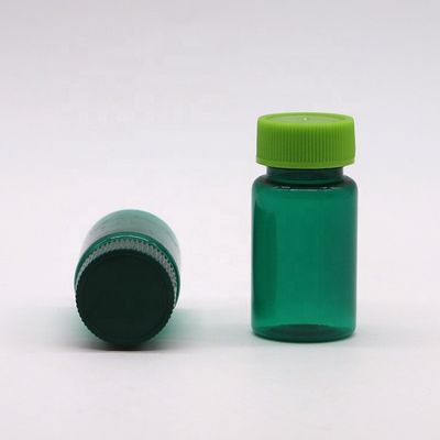 20ML/CC PET 투명 플라스틱 액체 용 용 용구