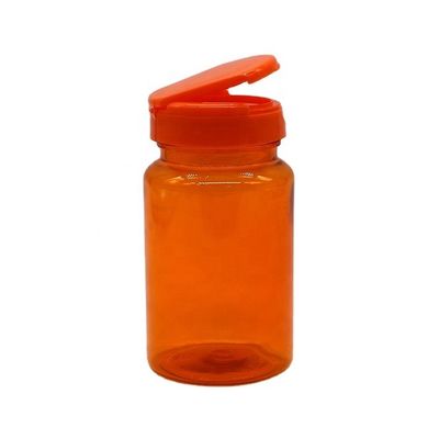150ML PET 플립 톱 캡슐 바이오 분해 가능한 약병 병