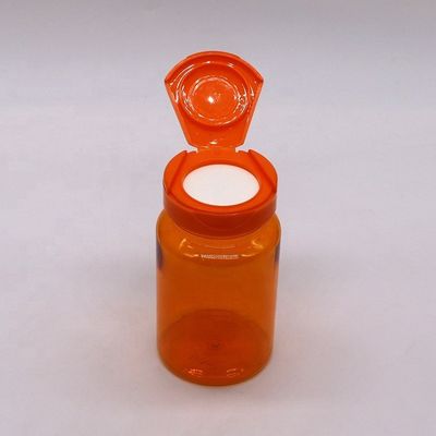 150ML PET 플립 톱 캡슐 바이오 분해 가능한 약병 병