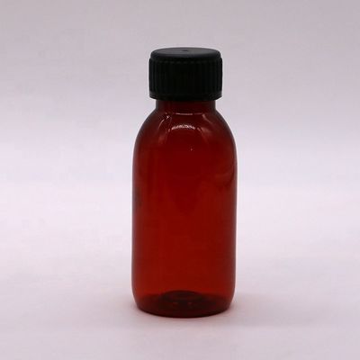100ml 의료용 구강 액체 약품 용량 컵과 함께 플라스틱 병