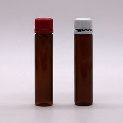 건강 관리 제품용 PET 플라스틱 구강 액체 병 20ML/20CC 변조 방지 캡