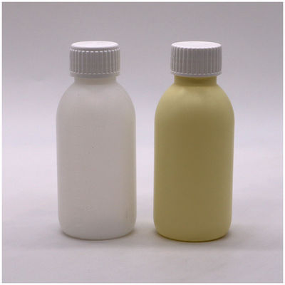 스크루 CAP 120mL / 4oz PE 시럽 병 맞춤 색상 의약품 액체 포장