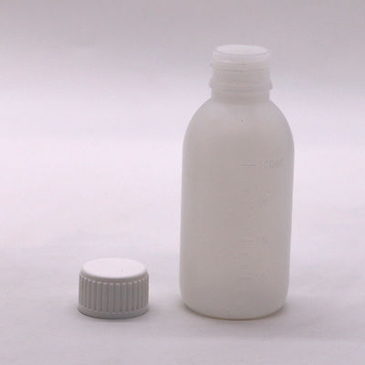 스크루 CAP 120mL / 4oz PE 시럽 병 맞춤 색상 의약품 액체 포장