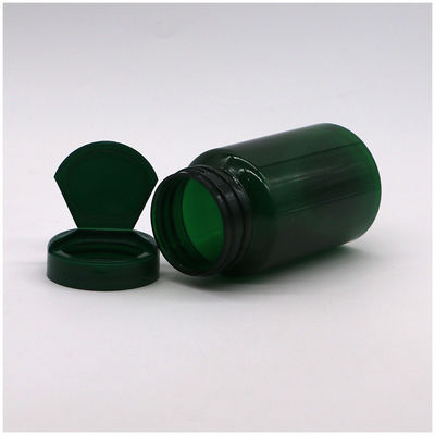 PET 150ml 병 넓은 입 플라스틱 빈 병 5oz 캡슐 컨테이너 플립 캡