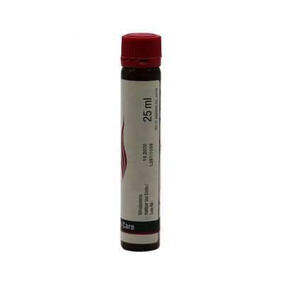 식품 등급 25ml/25cc 슬림 부드러운 앰버/커피 플라스틱 구강 액체 병