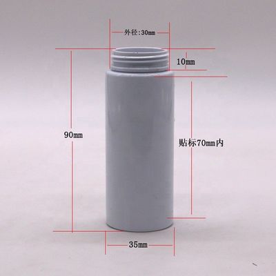 플라스틱 패키지 미니 여행병 50ml PET 모스 폼 병 사용자 지정 로고