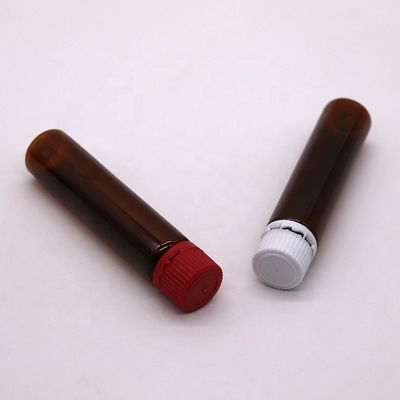 건강 관리 제품용 PET 플라스틱 구강 액체 병 20ML/20CC 변조 방지 캡