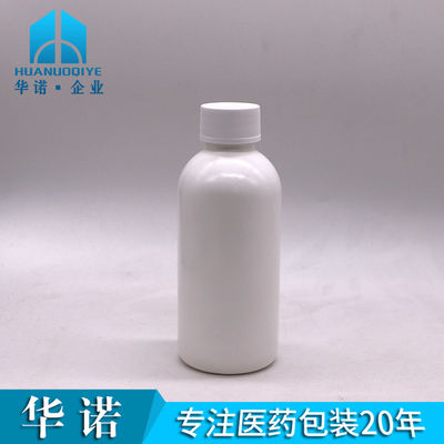 맞춤형 라벨 시럽과 구강 세척용 HDPE 200ml 빈 구강 액체 병