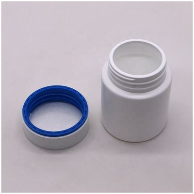 100ml HDPE 플라스틱 의약품 병 캡슐 태블릿 수납기