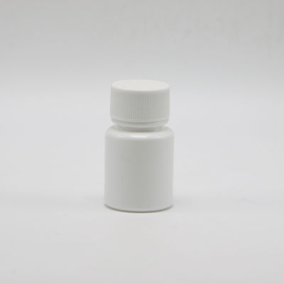 HDPE 원형 20mL 흰색 플라스틱 빈 병 화학 분말 샘플 액체 저장