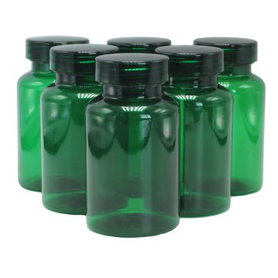 250mL 빈 흰색 PET 플라스틱 구강 세척 병 장 목 및 고객의 로고