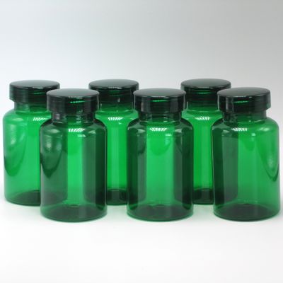 250mL 빈 흰색 PET 플라스틱 구강 세척 병 장 목 및 고객의 로고