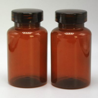 250mL 빈 흰색 PET 플라스틱 구강 세척 병 장 목 및 고객의 로고