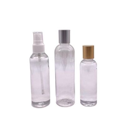 스크린 프린팅 120mL PET 병 플라스틱 스프레이 병 알코올 용기 사용자 지정 색상