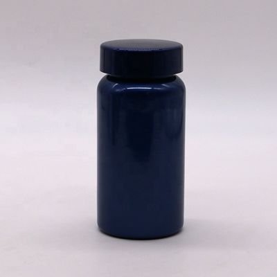150ML PET 금으로 접힌 스크루 캡 플라스틱 보충제 컨테이너 병 프로모션